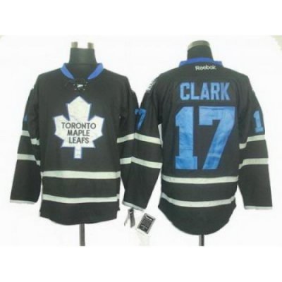 Toronto Maple Leafs #17 Wendel Clark black ice jerseys