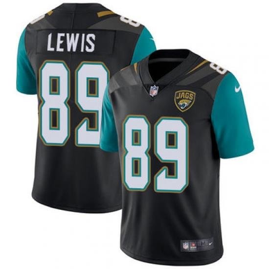 Nike Jaguars #89 Marcedes LeWis Black Alternate Youth Stitched NFL Vapor Untouchable Limited Jersey