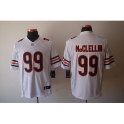 Nike Chicago Bears 99 Shea McClellin White Limited NFL Jersey