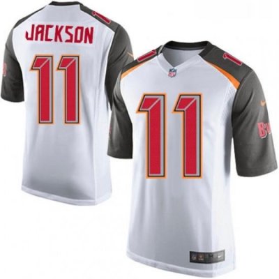 Mens Nike Tampa Bay Buccaneers 11 DeSean Jackson Game White NFL Jersey