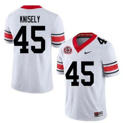 2020 Men #45 Kurt Knisely Georgia Bulldogs 1980 National Champions 40th Anniversary College Football