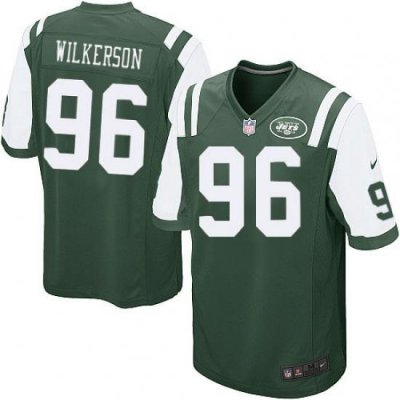 Youth Nike NeW York Jets #96 Muhammad Wilkerson Game Green Team Color NFL Jersey