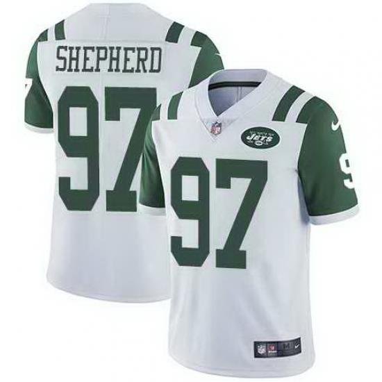 Nike Jets 97 Nathan Shepherd White Vapor Untouchable Limited Jersey