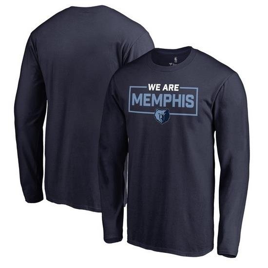 Memphis Grizzlies Men Long T Shirt 007