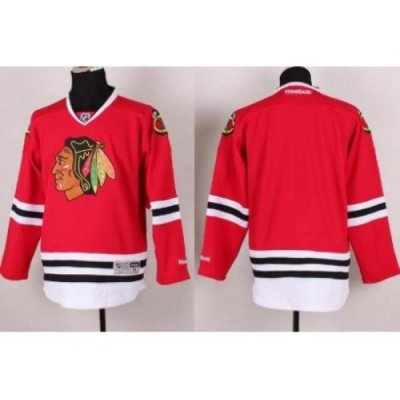 Chicago Blackhawks Blank Red NHL Jersey