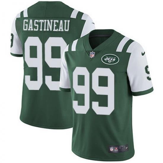 Jets #99 Mark Gastineau Green Team Color Men Stitched Football Vapor Untouchable Limited Jersey