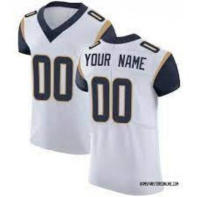 Custom Los Angeles Rams Men's Elite Custom Vapor Untouchable Jersey