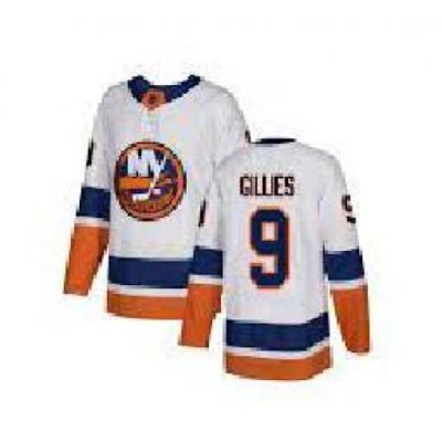 Men Adidas New York Islanders 9 Clark Gillies White Alternate NHL Jersey