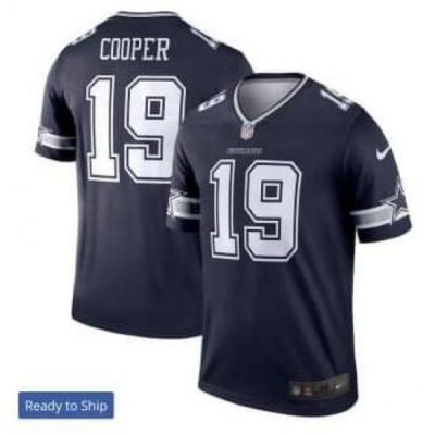 Men Nike Dallas Cowboys Amari Cooper Navy Legend Jersey