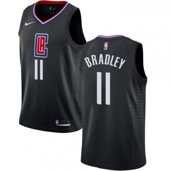 Youth Nike Los Angeles Clippers 11 Avery Bradley Swingman Black Alternate NBA Jersey Statement Edition