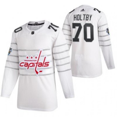 Capitals 70 Braden Holtby White 2020 NHL All Star Game Adidas Jersey