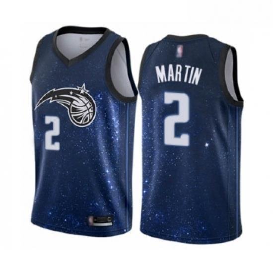 Womens Orlando Magic 2 Jarell Martin Swingman Blue Basketball Jersey City Edition