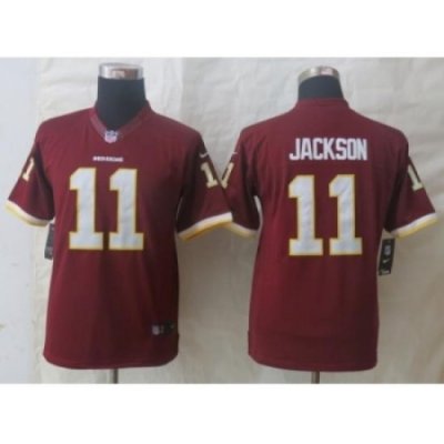 Nike Youth Washington Red Skins #11 Jackson Red Jerseys