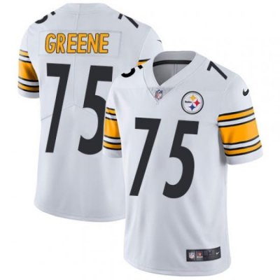 Nike Steelers #75 Joe Greene White Mens Stitched NFL Vapor Untouchable Limited Jersey