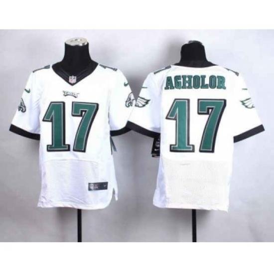 nike nfl jerseys philadelphia eagles 17 agholor white[Elite]