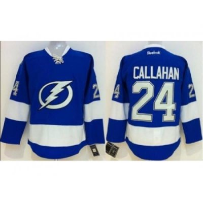 Kids Tampa Bay Lightning #24 Ryan Callahan Royal Blue NHL Jersey