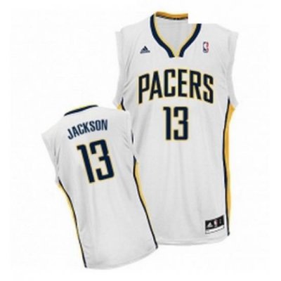 Youth Adidas Indiana Pacers 13 Mark Jackson Swingman White Home NBA Jersey