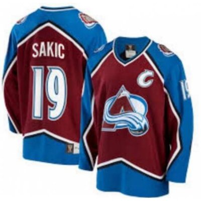 NHL #19 SAKIC Red Jersey