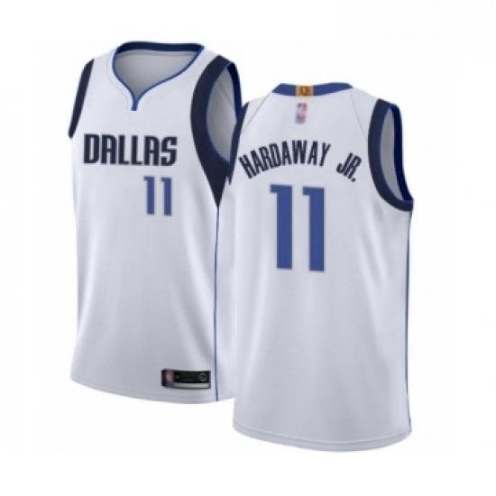 Youth Dallas Mavericks 11 Tim Hardaway Jr Swingman White Basketball Jersey Association Edition