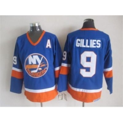 NHL New York Islanders 9 Gillies blue jerseys