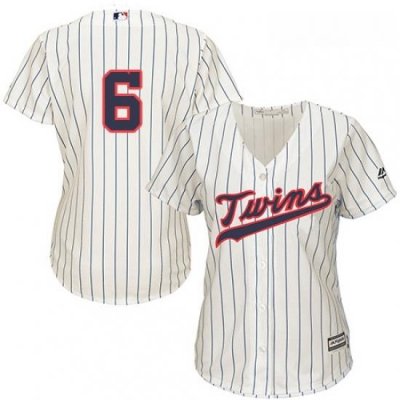 Womens Majestic Minnesota Twins 6 Tony Oliva Replica Cream Alternate Cool Base MLB Jersey