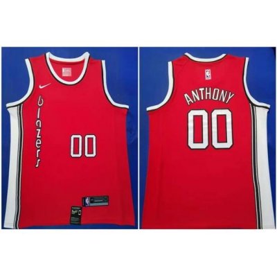 Blazers 0 Damian Lillard Red 2019 20 Nike Swingman Jersey