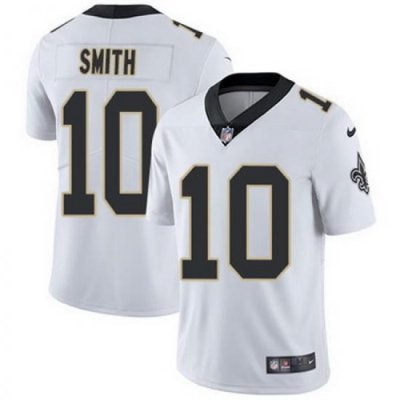 Nike Saints #10 Tre Quan Smith White Mens Stitched NFL Vapor Untouchable Limited Jersey