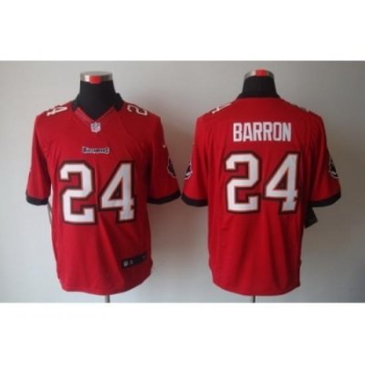 Nike Tampa Bay Buccaneers 24 Mark Barron Red Limited NFL Jersey