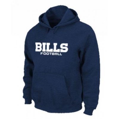 NFL Mens Nike Buffalo Bills Font Pullover Hoodie Blue