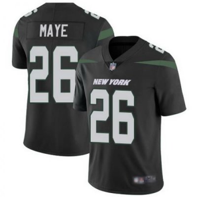 Jets 26 Marcus Maye Black Alternate Youth Stitched Football Vapor Untouchable Limited Jersey