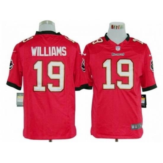 Nike Tampa Bay Buccaneers 19 Mike Williams Red Game NFL Jersey