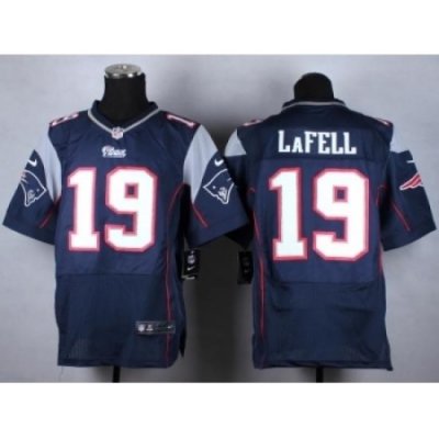 Nike NeW England Patriots 19 Brandon LaFell Blue Elite NFL Jersey