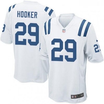 Men Nike Indianapolis Colts 29 Malik Hooker Game White NFL Jersey