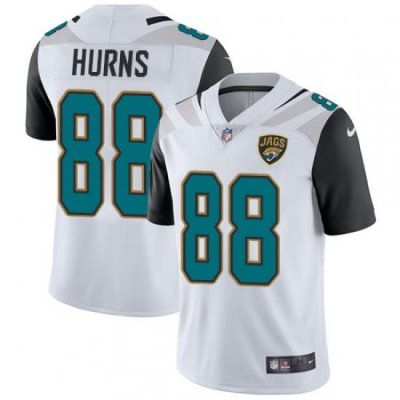 Youth Nike Jaguars #88 Allen Hurns White Stitched NFL Vapor Untouchable Limited Jersey