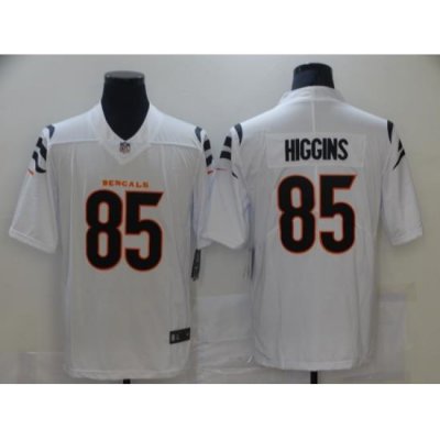 Nike Cincinnati Bengals 85 Tee Higgins White Vapor Limited Jersey