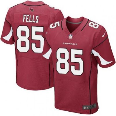 Nike Arizona Cardinals #85 Darren Fells Red Team Color Mens Stitched NFL Elite Jersey