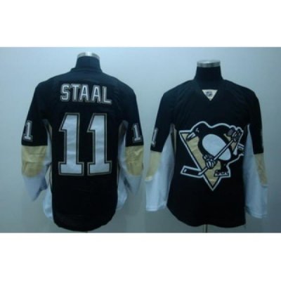 Pittsburgh Penguins 11 Staal Black Jerseys