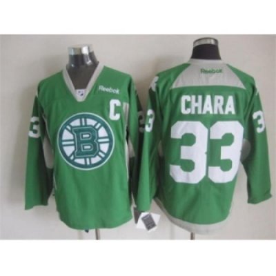 NHL Boston Bruins 33 Zdeno Chara green jerseys