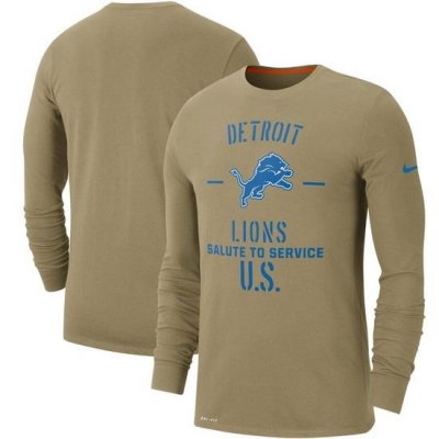 Detroit Lions Men Long T Shirt 010