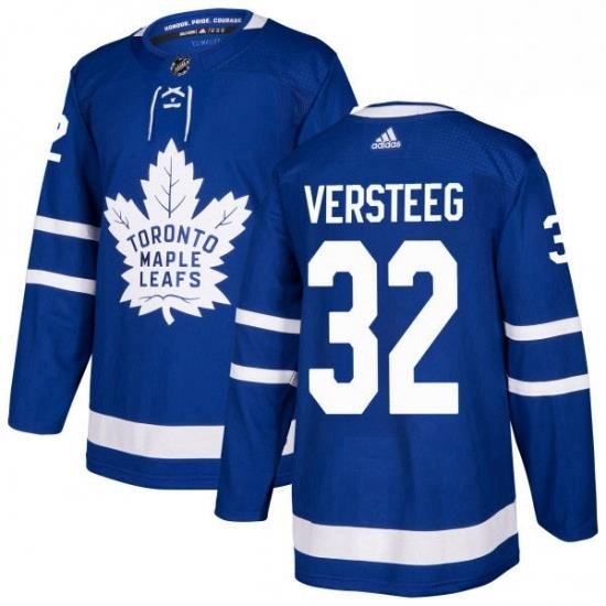 Mens Adidas Toronto Maple Leafs 32 Kris Versteeg Premier Royal Blue Home NHL Jersey