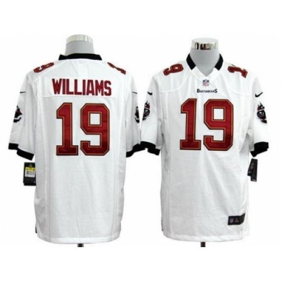 Nike Tampa Bay Buccaneers 19 Mike Williams White Game NFL Jersey