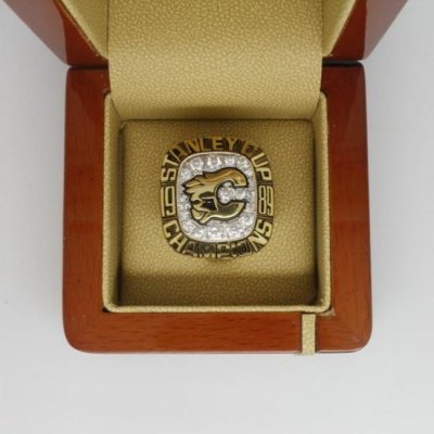 1989 NHL Championship Rings Calgary Flames Stanley Cup Ring