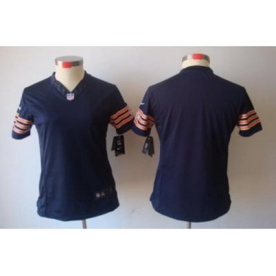 Women Nike Chicago Bears Blank Blue Color[NIKE LIMITED Jersey]