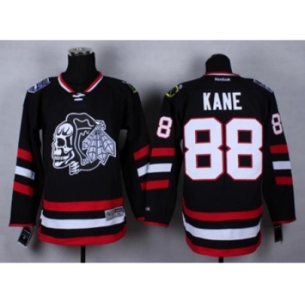 NHL Chicago Blackhawks #88 Patrick Kane Stitched black jerseys[2014 new]