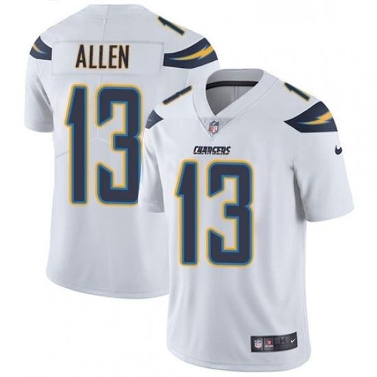 Youth Nike Los Angeles Chargers 13 Keenan Allen White Vapor Untouchable Limited Player NFL Jersey