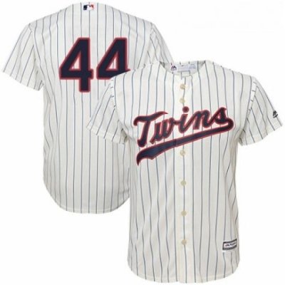 Youth Majestic Minnesota Twins 44 Kyle Gibson Authentic Cream Alternate Cool Base MLB Jersey