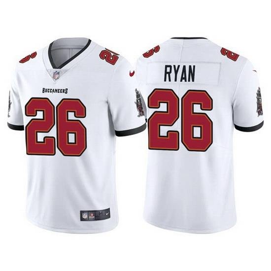 Men Tampa Bay Buccaneers 26 Logan Ryan White Vapor Untouchable Limited Stitched jersey