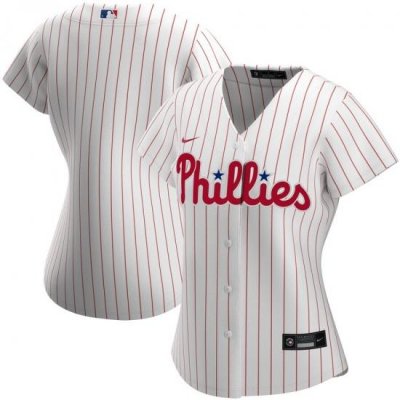 Philadelphia Phillies Nike Women Home 2020 MLB Team Jersey White