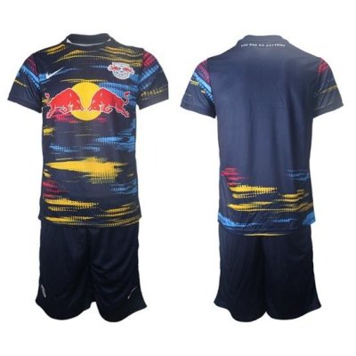 Men Leipzig Red Bulls Soccer Jersey 002