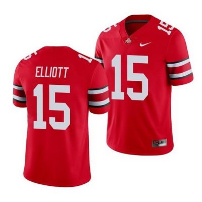 Ohio State Buckeyes Ezekiel Elliott Scarlet College Football Men'S Jersey